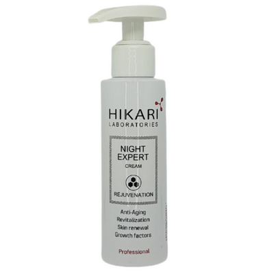 Night Expert Cream | Ночной восстанавливающий крем, 100 мл Hikari hikne100 фото