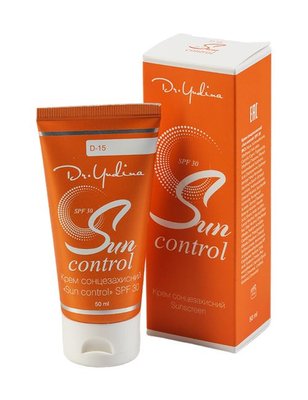 Крем солнцезащитный "Sun control" SPF 30 Dr. Yudina D15 фото